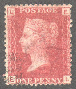 Great Britain Scott 33 Used Plate 101 - EL - Click Image to Close